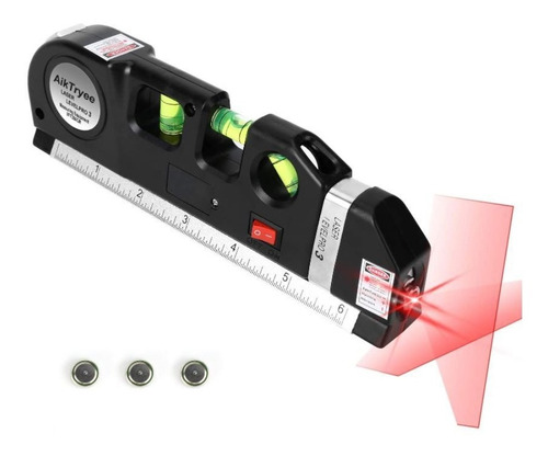 Imagen 2 de 9 de Nivel Laser Nivel Burbuja 3 Modos Flexometro