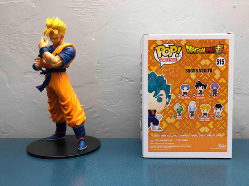 Funko Pop Ssgss Vegito 515 Dragon Ball Super Goku Vegeta