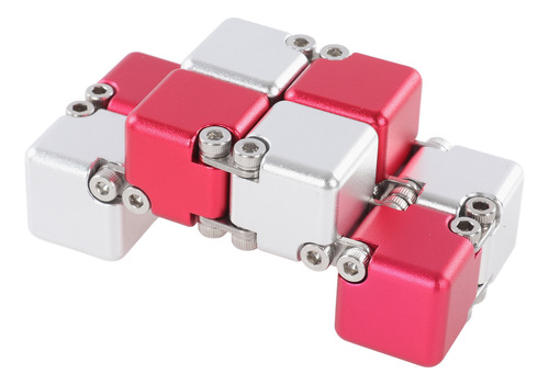 Juguete De Bricolaje Red Stress Relief Infinite Puzzle Adhd