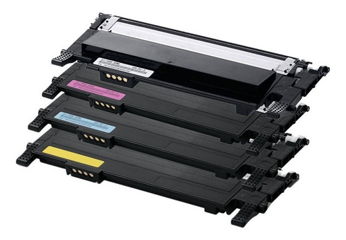 Toner Alternativo Para Samsung Clt 406 C410 365w Kit X4 Tinta Negro