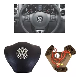 Kit Tampa Da Buzina Capa Air Bag Vw G5 G6 Gol Saveiro Voyage