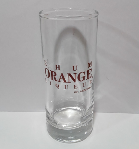 Vaso Para Shot Coleccionable De Licor Rum Orange