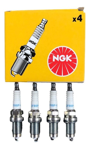 Bujias Ngk Zfr6p-g Para Vw Gol 1.4 Desde 2010 Motor Cnba