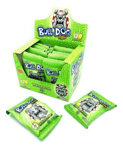 Pastilla Bull Dog Manzana - Caja X 12un