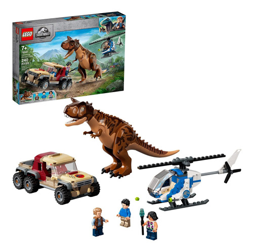 Figuras Para Armar Lego Jurassic World Carnotaurus 7694 Fgr