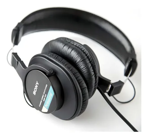 Fone De Ouvido Over-ear Sony Professional Mdr-7506 Preto