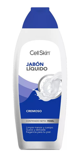 Cell Skin Jabón Liquido Cremoso 700ml
