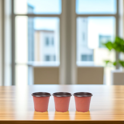 Macetas De Plástico Ligeras Para Vivero, 10 Unidades