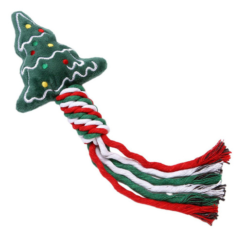 5 Juguete De Cuerda Para Perros, Juguete Árbol De Navidad
