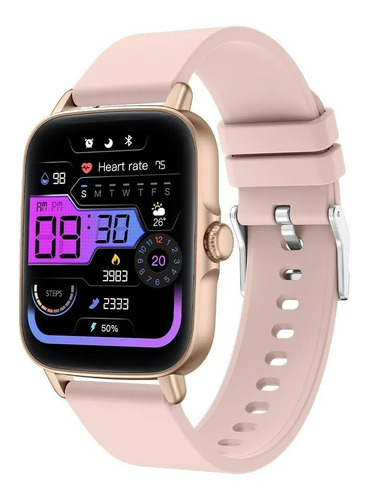 Smartwatch Reloj Inteligente Colmi P28 Rosa Android Ios Ips