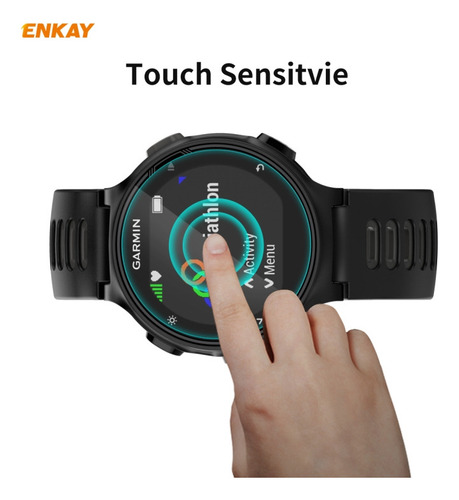 Para Garmin Forerunner 735/735xt Enkay Hat-prince Templado