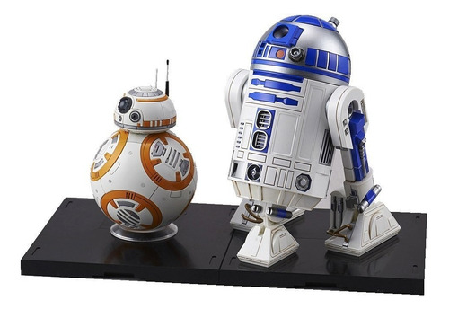 Bb-8 + R2-d2 Set Star Wars 1/12 Kit Snapfit Bandai Japon