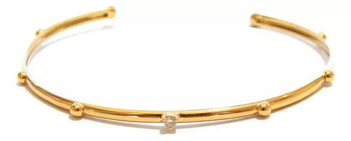 Pulseira em ouro 18k Bracelete Flecha com Diamante pu03852 - Joiasgold  Mobile