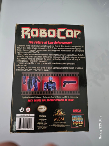 Action Figure Robocop Neca Video Game