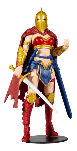 Wonder Woman Figura Mulitiverso With Helmet Of Fate