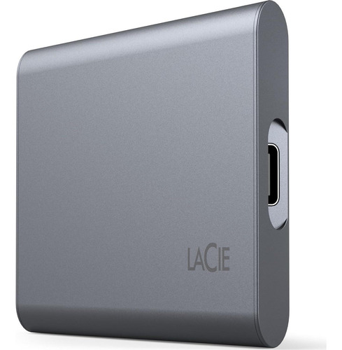 Lacie Mobile Ssd Secure 2tb Usb-c 1050mb/s Gris Espacial