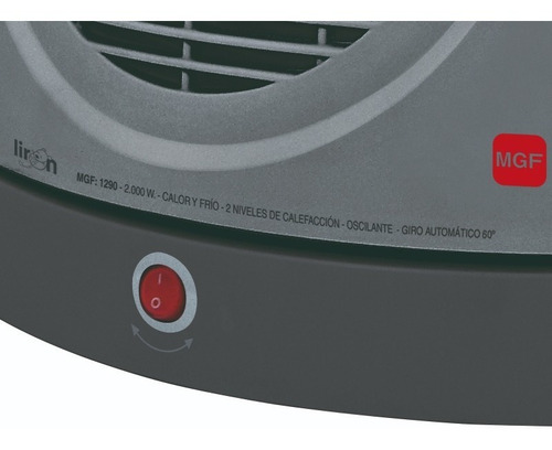Imagen 7 de 8 de Termoventilador Magefesa Lirón Potencia 2000w Mgf1290