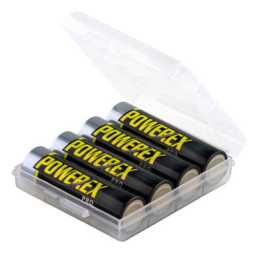 Set De 4 Baterías Recargables Aa 2700mah Mhraa4pro Powerex