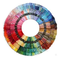 Comprar Hilos De Bordar 200 Unidades Gama De Colores Lana De Bordar