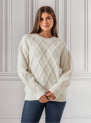 Sweater Lana Rombo Abrigado