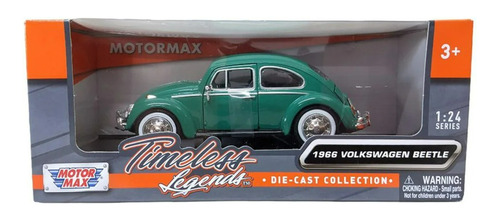 Motormax 1:24 Timeless Legends 1966 Volkswagen Beetle