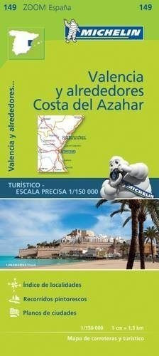 Mapa Zoom Valencia Y Alrededores, Costa Del Azahar - Vari...