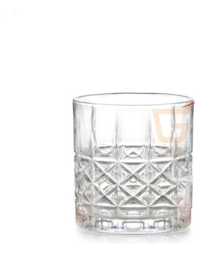 Vaso Para Whisky 285ml Vidrio Grabado Premium               