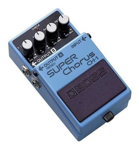 Pedal Boss Ch-1 Super Chorus Para Guitarra Salida Stereo