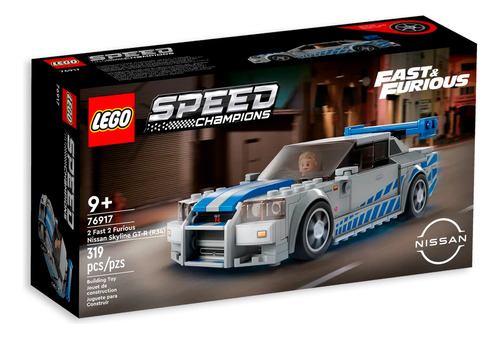Lego Speed Champions Nissan Skyline Gt-r (r34) De 2 Fast 2 F