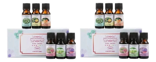 Set 12 Esencias Para Humidificador Aceite Aromaterapia 10 Ml