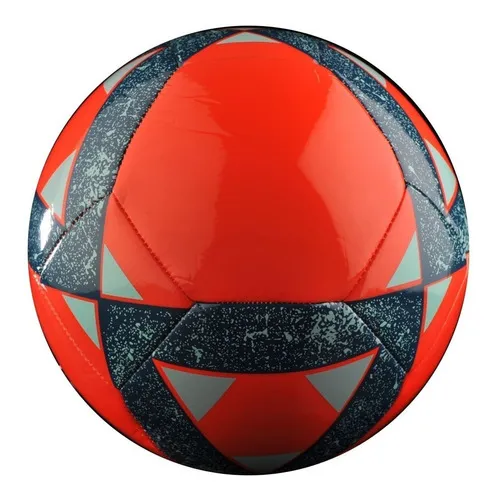 Pelota Adidas Campo Starlancer en V con costuras Dn8713, color naranja/azul