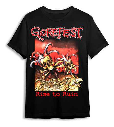 Polera Gorefest - Rise To Ruin - Holy Shirt