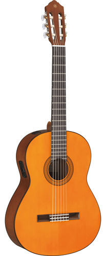 Guitarra Electroacústica Yamaha Acabado Brillante Cgx102 Msi