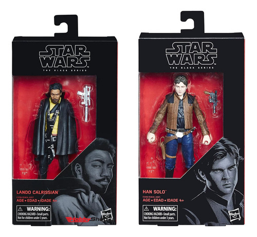 Star Wars Han Solo + Lando Calrissian The Black Series