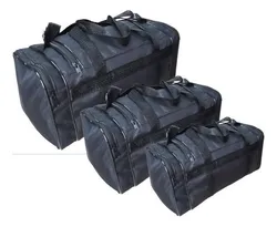 Comprar Kit C/ 3 Bolsa De Viagem Lona Nylon (1 Extra G + 1 G + 1 M ) Cor Preto no Mercado Livre