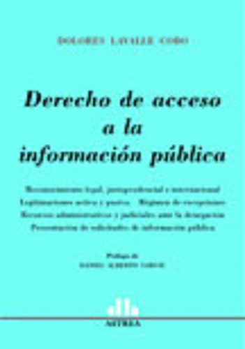 Derecho De Acceso A La Información Pública Lavalle Cobo