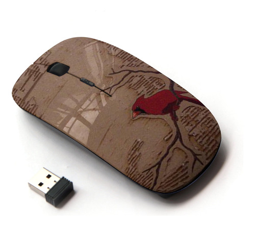 Koolmouse [ratón Inalámbrico Óptico 2.4g] [libro Arte Cuento