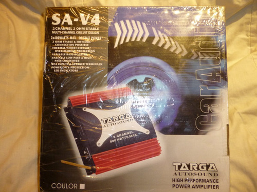 Imagen 2 de 6 de Planta Targa 800 Wats 2 Canales Sav4