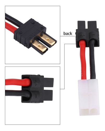 14 Awg Para Cable Trx A Tamiya 2pcs/set Para Macho Hembra
