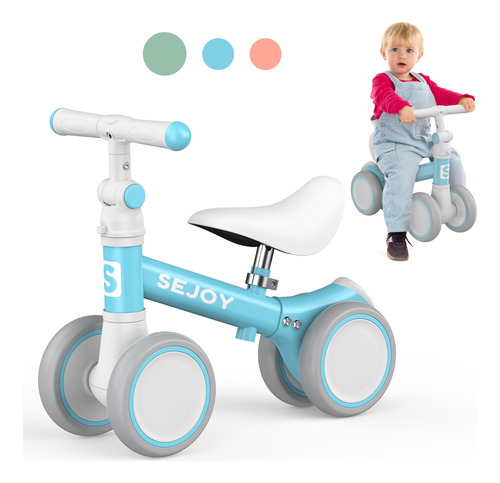  Bicicleta De Equilibrio Para Niños Pequeños Ajustable