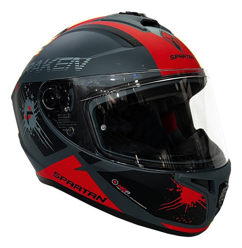 Casco Spartan Mt Original Draken Type C6 Ece Dot Ece Moto