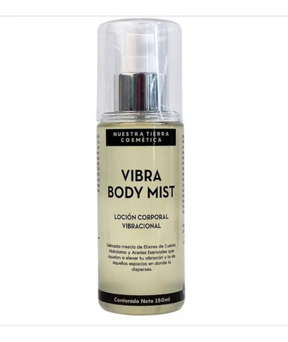 Aceite Esencial Mezcla Vibra Body Mist Eleva Vibración 100ml