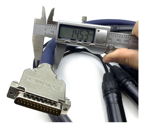 Bouunciy Db25 A Xlr Cable De Serpiente Hembra, Db25 Macho A