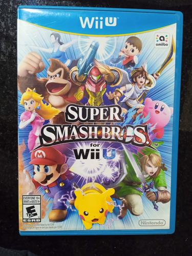 Super Smash Bros For Wii U Original - Nintendo Wii U
