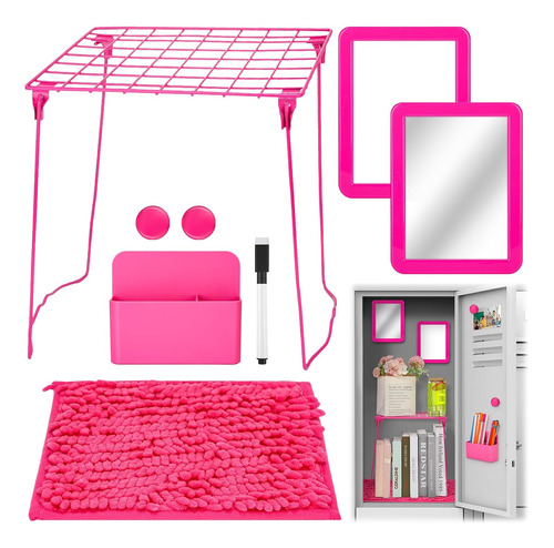 8 Pcs Locker Decoraciones Niñas Locker Organizador Kit...