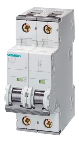 Llave Interruptor Térmica Termomagnética 2 X 32 Amp Siemens