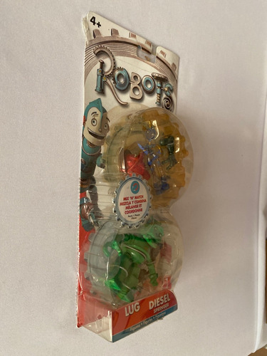 Robots Mix N Match Lug Y Diesel Mattel 2004 (Usado)