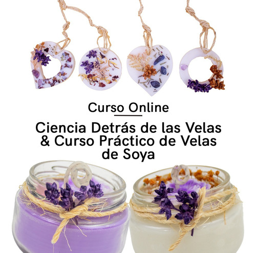 Curso Ciencia Detrás De Las Velas & Práctico Vela De Soya