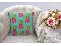 Comprar Hgod Designs Funda De Almohada Con Diseño De Piña, Acuarela,