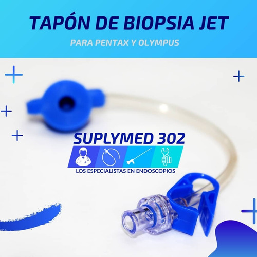 Tapon Para Endoscopios Olympus Y Pentax Con Irrigacion